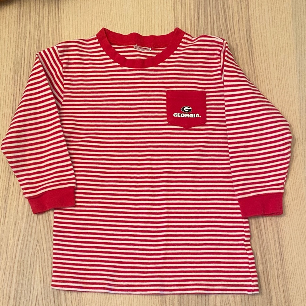 Kids Red Striped Shirt
